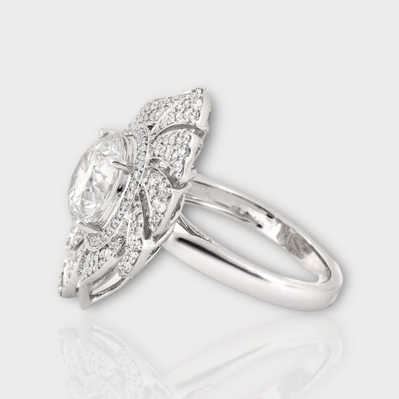 3 Carat Lab Grown Diamond Ring - Picture 5 of 7